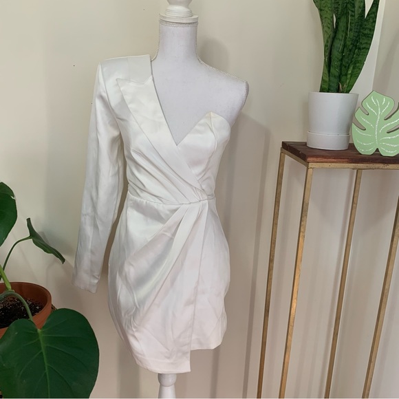 NBD X Revolve Vanity One Shoulder Dress - Picture 3 of 5
